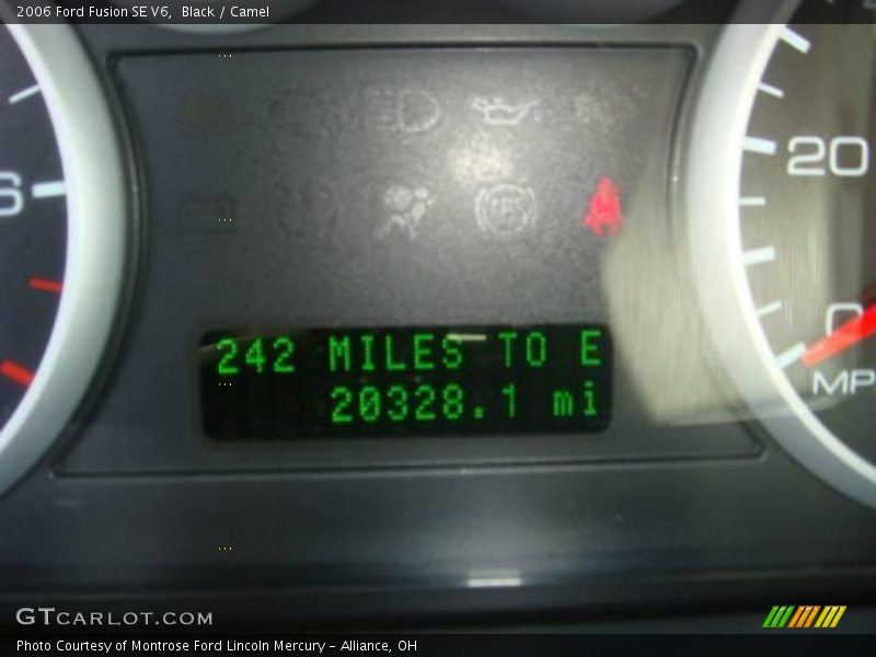 Black / Camel 2006 Ford Fusion SE V6