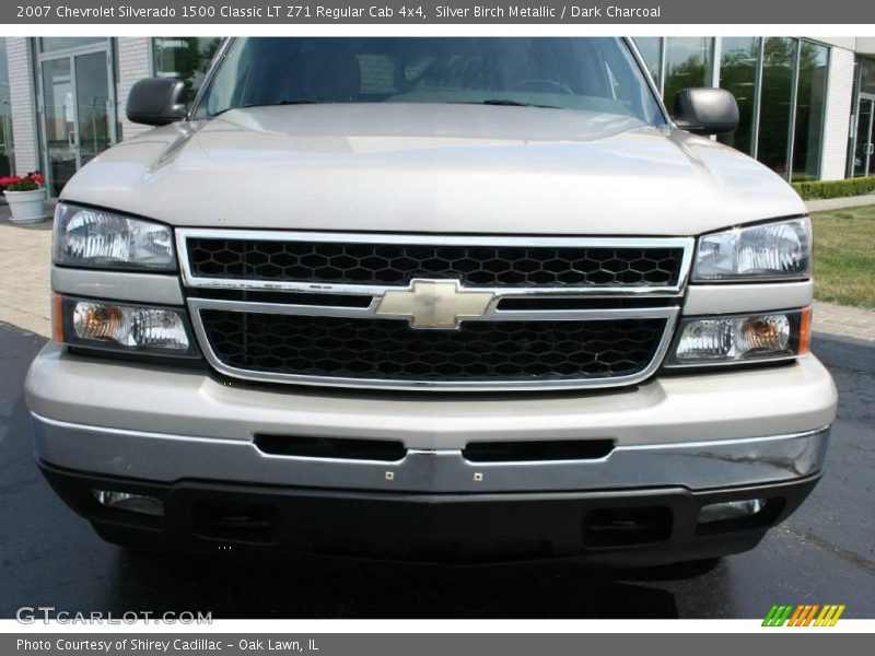 Silver Birch Metallic / Dark Charcoal 2007 Chevrolet Silverado 1500 Classic LT Z71 Regular Cab 4x4