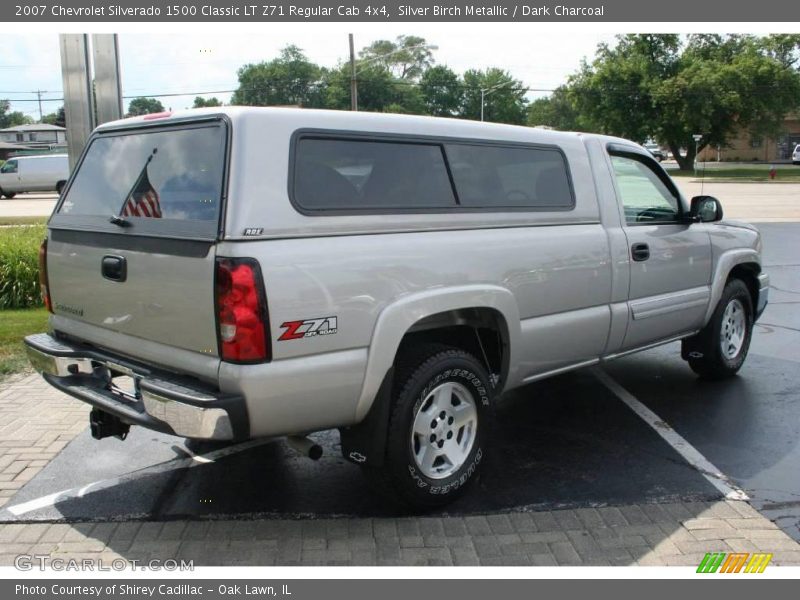 Silver Birch Metallic / Dark Charcoal 2007 Chevrolet Silverado 1500 Classic LT Z71 Regular Cab 4x4