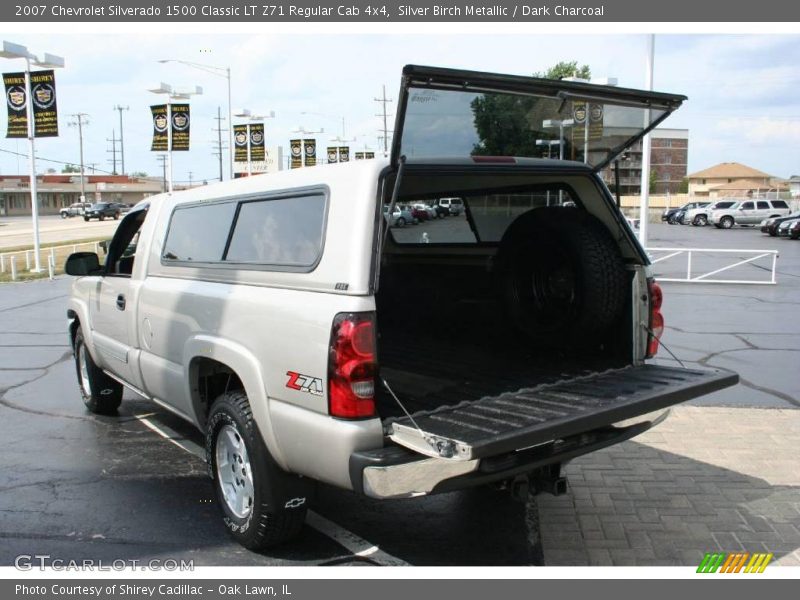 Silver Birch Metallic / Dark Charcoal 2007 Chevrolet Silverado 1500 Classic LT Z71 Regular Cab 4x4
