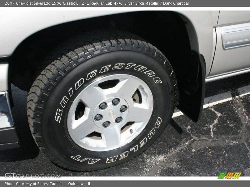 Silver Birch Metallic / Dark Charcoal 2007 Chevrolet Silverado 1500 Classic LT Z71 Regular Cab 4x4