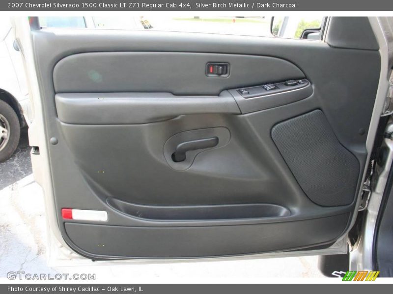 Silver Birch Metallic / Dark Charcoal 2007 Chevrolet Silverado 1500 Classic LT Z71 Regular Cab 4x4