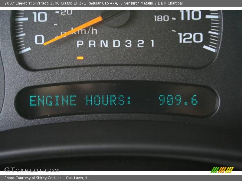 Silver Birch Metallic / Dark Charcoal 2007 Chevrolet Silverado 1500 Classic LT Z71 Regular Cab 4x4