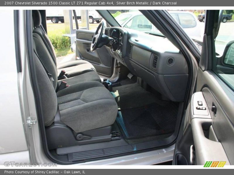 Silver Birch Metallic / Dark Charcoal 2007 Chevrolet Silverado 1500 Classic LT Z71 Regular Cab 4x4