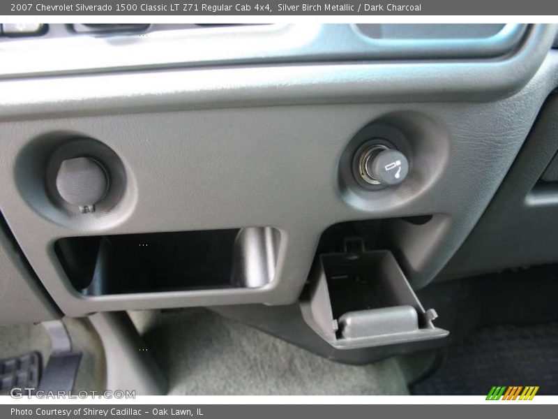 Silver Birch Metallic / Dark Charcoal 2007 Chevrolet Silverado 1500 Classic LT Z71 Regular Cab 4x4