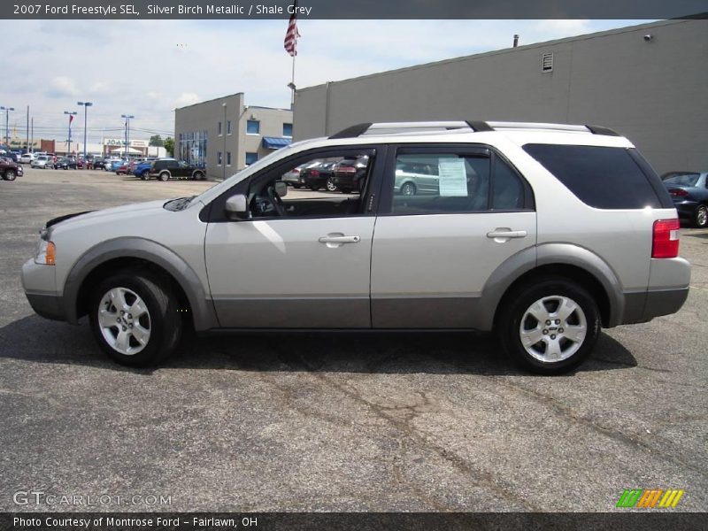Silver Birch Metallic / Shale Grey 2007 Ford Freestyle SEL