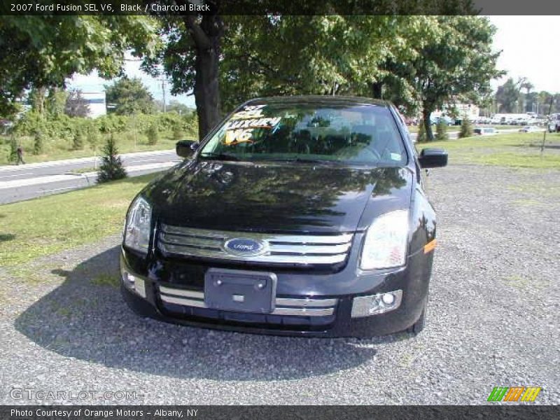 Black / Charcoal Black 2007 Ford Fusion SEL V6
