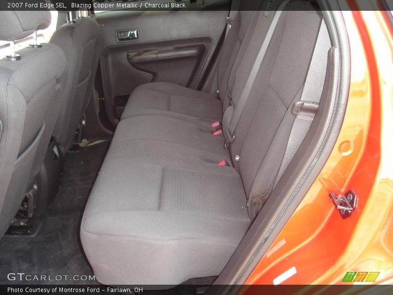Blazing Copper Metallic / Charcoal Black 2007 Ford Edge SEL