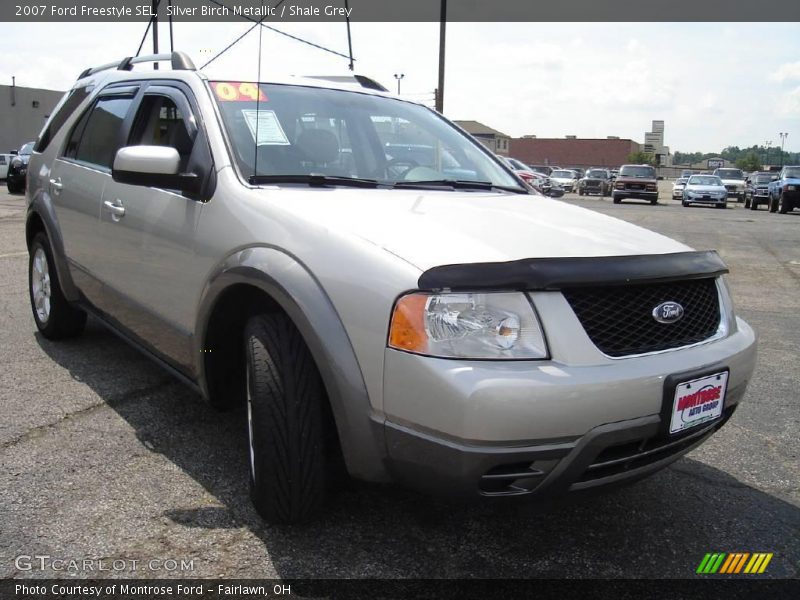 Silver Birch Metallic / Shale Grey 2007 Ford Freestyle SEL