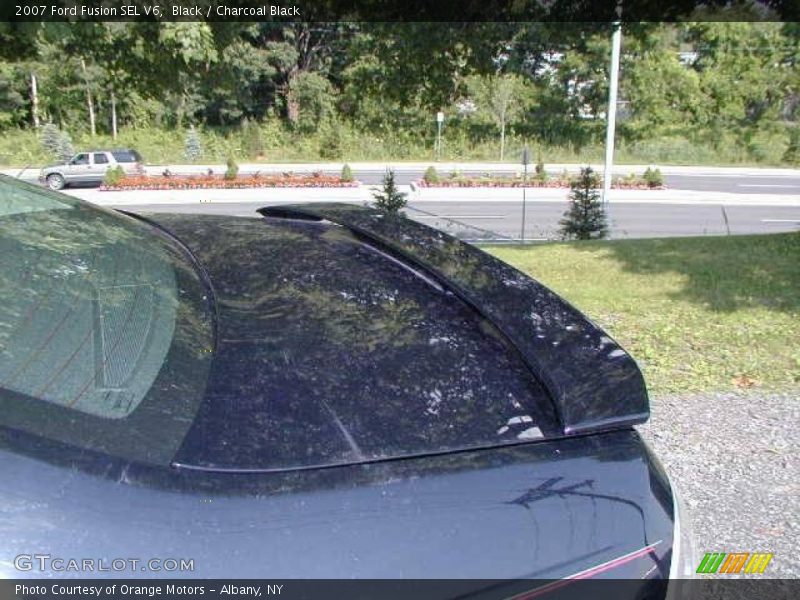 Black / Charcoal Black 2007 Ford Fusion SEL V6