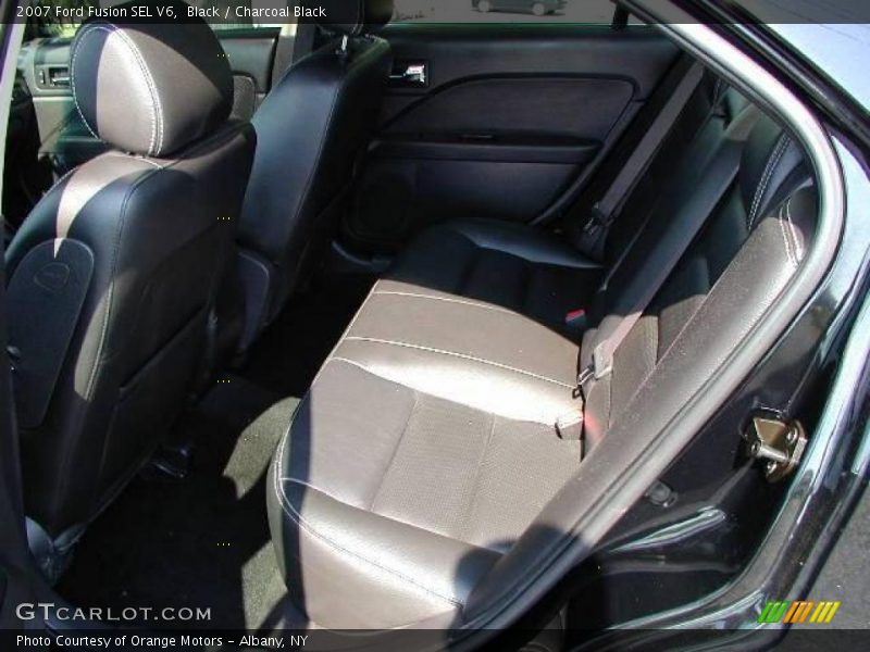 Black / Charcoal Black 2007 Ford Fusion SEL V6