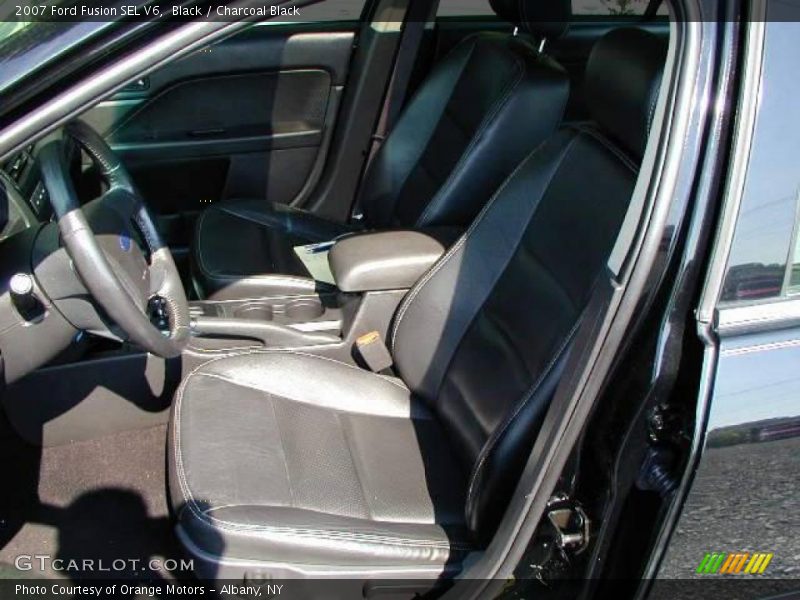 Black / Charcoal Black 2007 Ford Fusion SEL V6