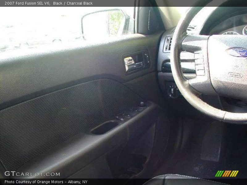 Black / Charcoal Black 2007 Ford Fusion SEL V6