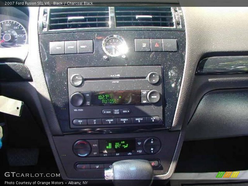 Black / Charcoal Black 2007 Ford Fusion SEL V6