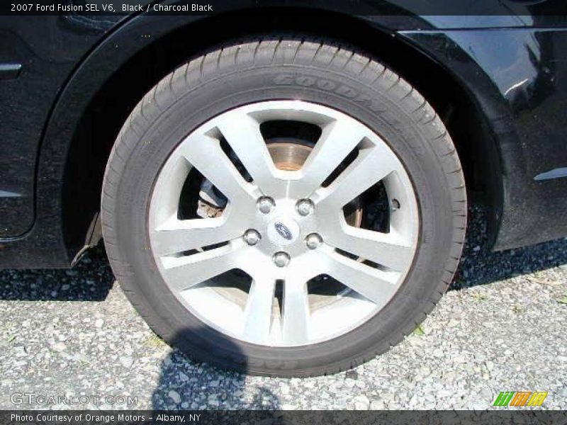 Black / Charcoal Black 2007 Ford Fusion SEL V6