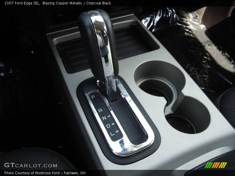 Blazing Copper Metallic / Charcoal Black 2007 Ford Edge SEL