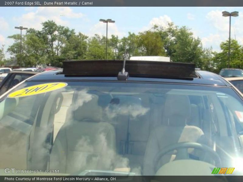 Dune Pearl Metallic / Camel 2007 Ford Edge SEL