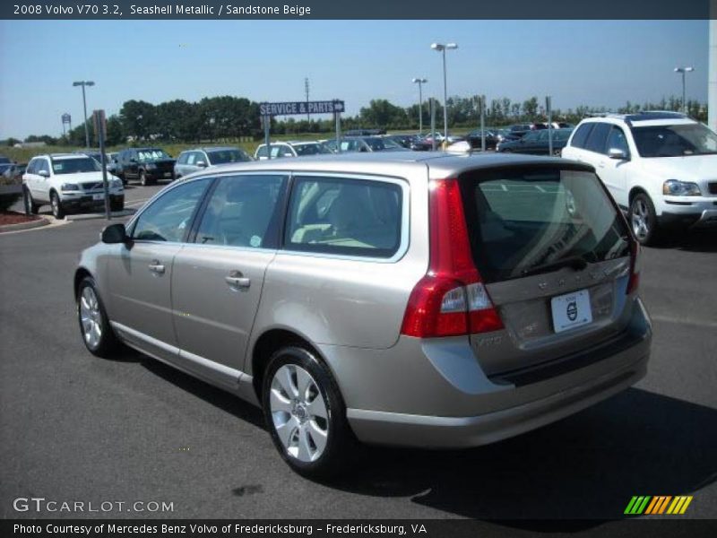 Seashell Metallic / Sandstone Beige 2008 Volvo V70 3.2