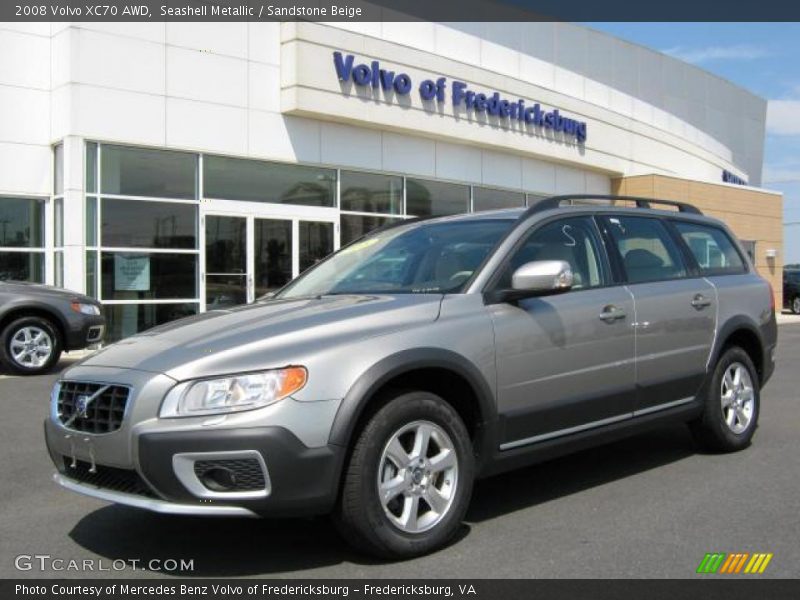 Seashell Metallic / Sandstone Beige 2008 Volvo XC70 AWD