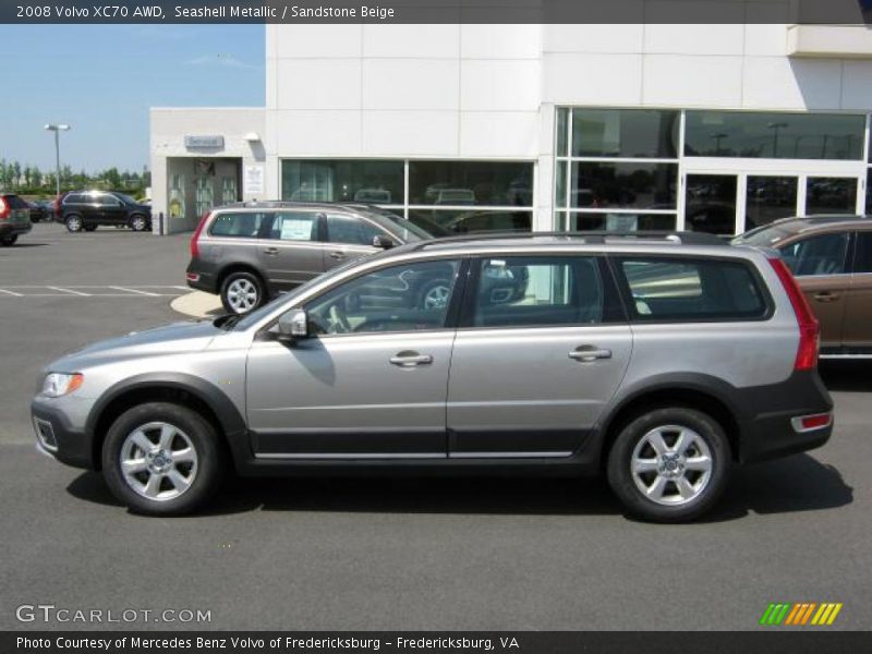 Seashell Metallic / Sandstone Beige 2008 Volvo XC70 AWD