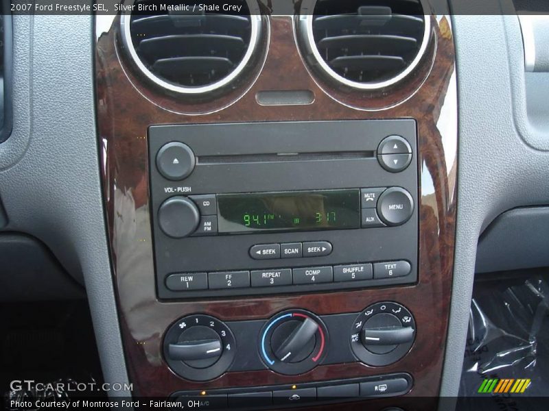 Silver Birch Metallic / Shale Grey 2007 Ford Freestyle SEL