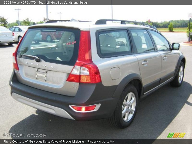 Seashell Metallic / Sandstone Beige 2008 Volvo XC70 AWD