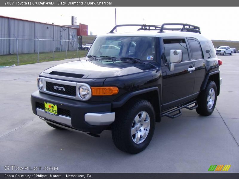 Black Diamond / Dark Charcoal 2007 Toyota FJ Cruiser 4WD