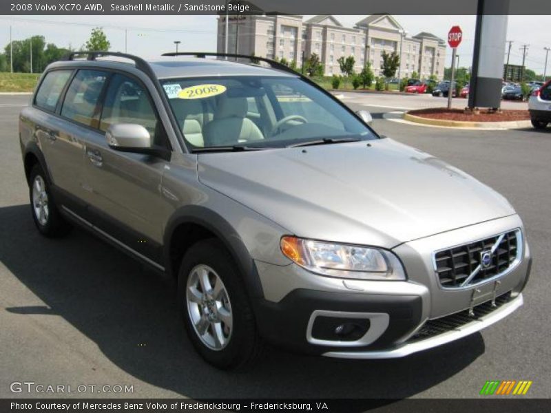 Seashell Metallic / Sandstone Beige 2008 Volvo XC70 AWD