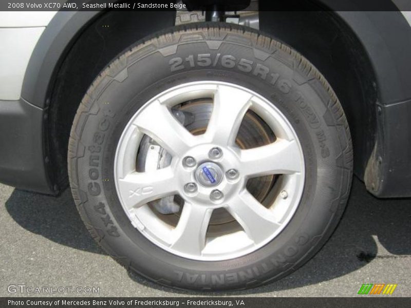 Seashell Metallic / Sandstone Beige 2008 Volvo XC70 AWD
