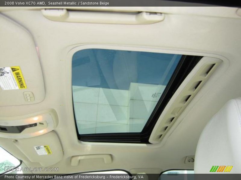 Seashell Metallic / Sandstone Beige 2008 Volvo XC70 AWD