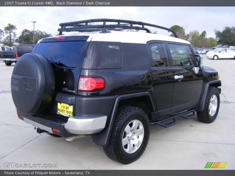 Black Diamond / Dark Charcoal 2007 Toyota FJ Cruiser 4WD