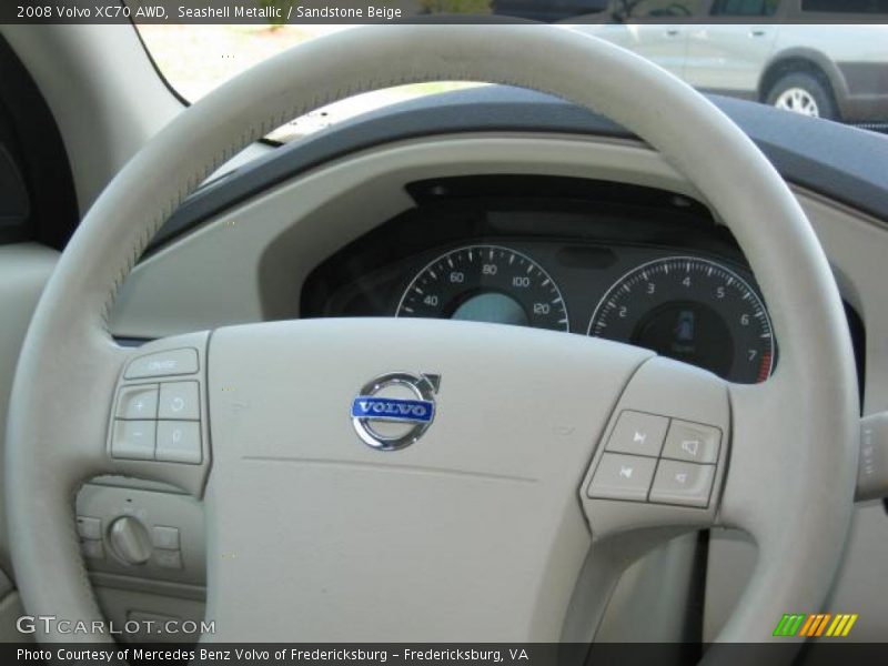 Seashell Metallic / Sandstone Beige 2008 Volvo XC70 AWD