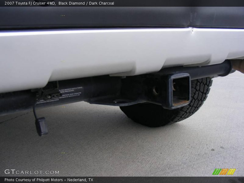 Black Diamond / Dark Charcoal 2007 Toyota FJ Cruiser 4WD