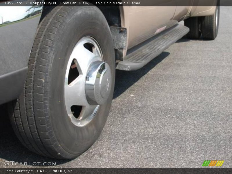 Pueblo Gold Metallic / Camel 1999 Ford F350 Super Duty XLT Crew Cab Dually