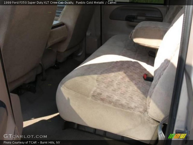 Pueblo Gold Metallic / Camel 1999 Ford F350 Super Duty XLT Crew Cab Dually