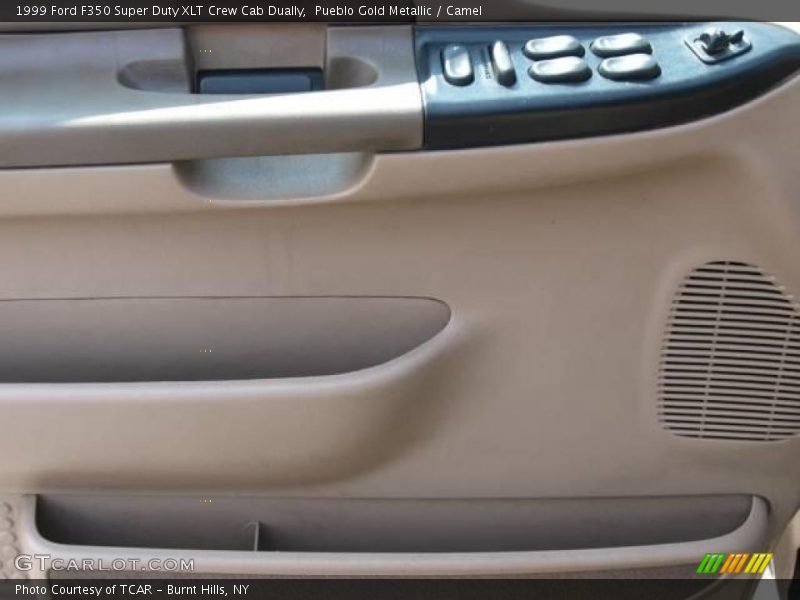 Pueblo Gold Metallic / Camel 1999 Ford F350 Super Duty XLT Crew Cab Dually