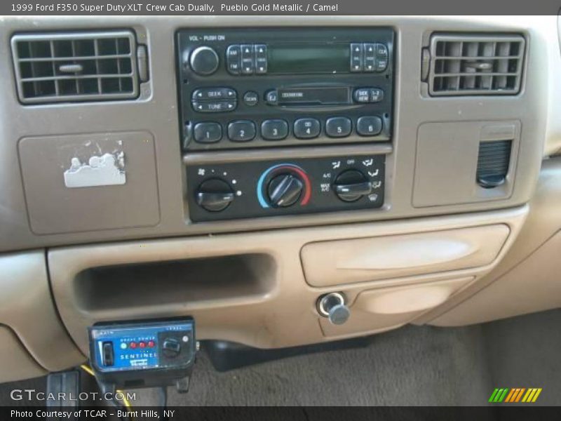 Pueblo Gold Metallic / Camel 1999 Ford F350 Super Duty XLT Crew Cab Dually