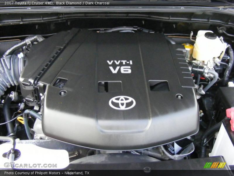 Black Diamond / Dark Charcoal 2007 Toyota FJ Cruiser 4WD