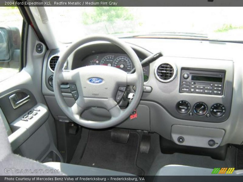 Redfire Metallic / Medium Flint Gray 2004 Ford Expedition XLS