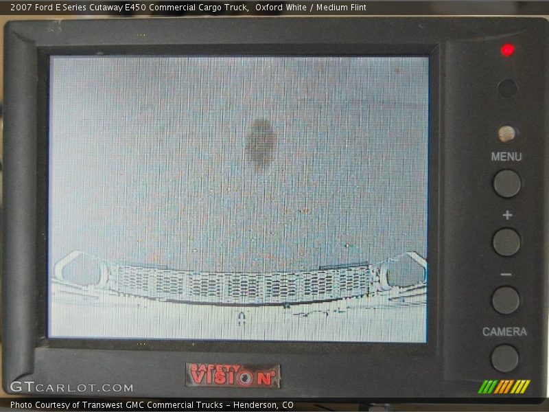 Oxford White / Medium Flint 2007 Ford E Series Cutaway E450 Commercial Cargo Truck