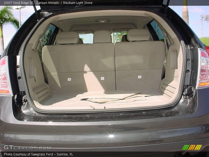 Carbon Metallic / Medium Light Stone 2007 Ford Edge SE