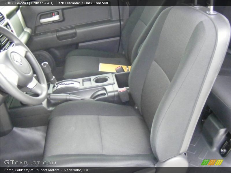 Black Diamond / Dark Charcoal 2007 Toyota FJ Cruiser 4WD