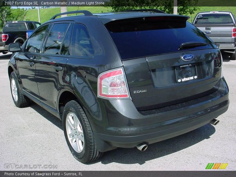 Carbon Metallic / Medium Light Stone 2007 Ford Edge SE