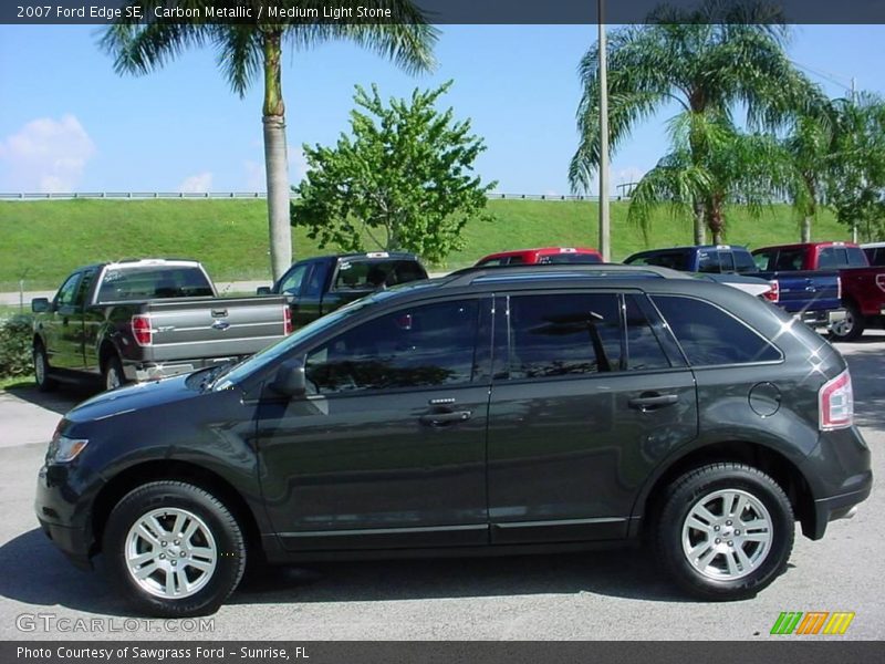 Carbon Metallic / Medium Light Stone 2007 Ford Edge SE