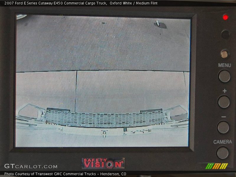 Oxford White / Medium Flint 2007 Ford E Series Cutaway E450 Commercial Cargo Truck