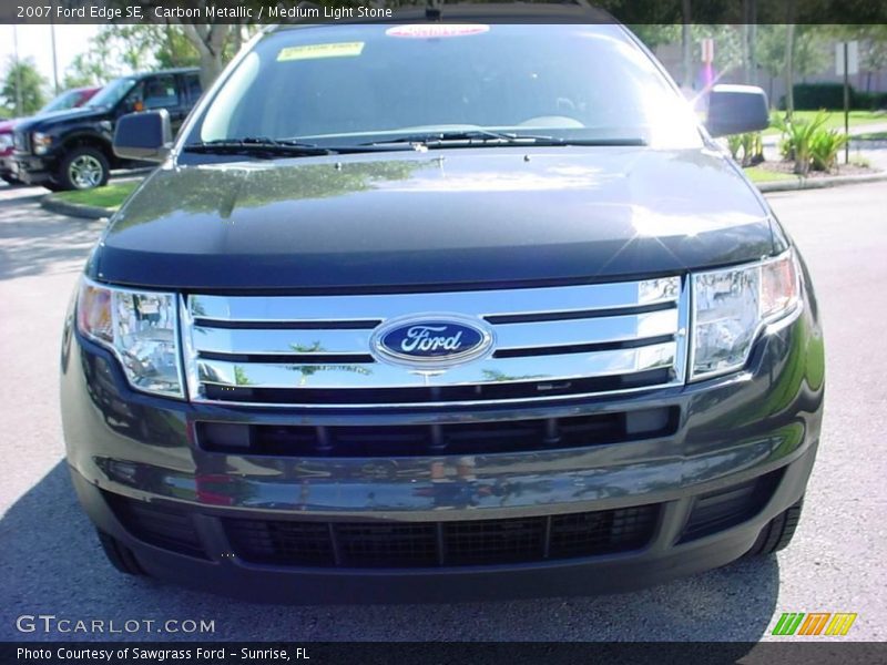 Carbon Metallic / Medium Light Stone 2007 Ford Edge SE