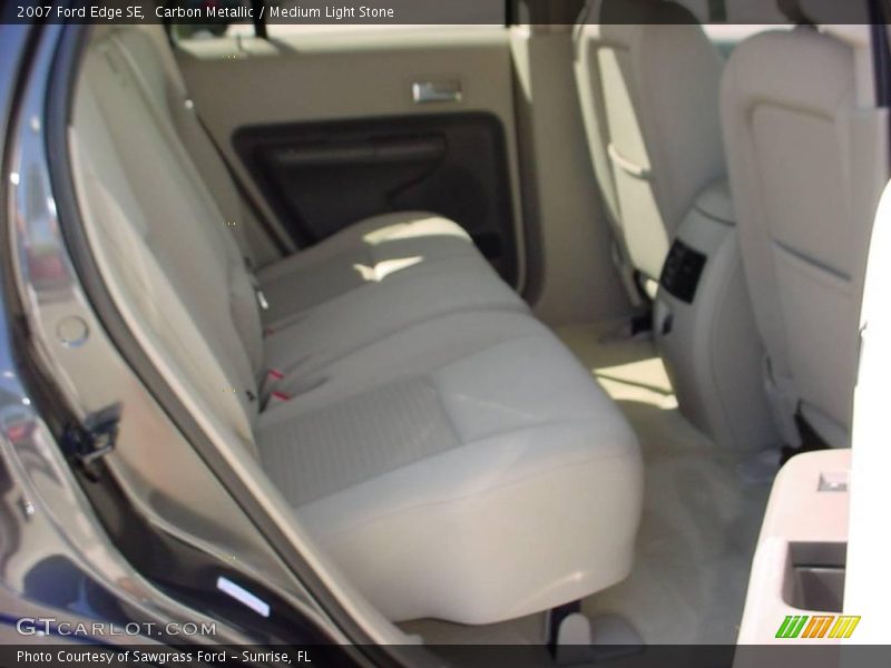 Carbon Metallic / Medium Light Stone 2007 Ford Edge SE