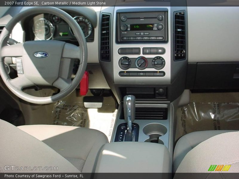 Carbon Metallic / Medium Light Stone 2007 Ford Edge SE
