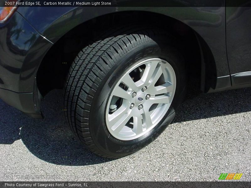 Carbon Metallic / Medium Light Stone 2007 Ford Edge SE