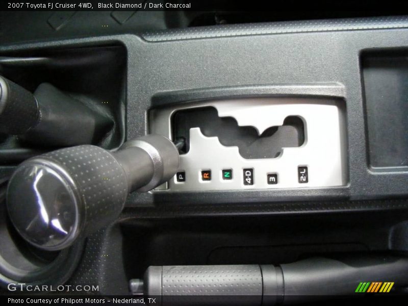 Black Diamond / Dark Charcoal 2007 Toyota FJ Cruiser 4WD